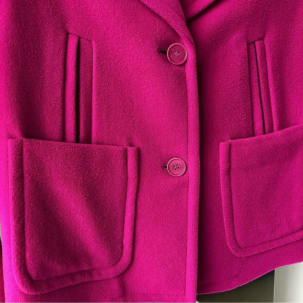 Talbots quilt lined wool jacket - Picture 3 of 6